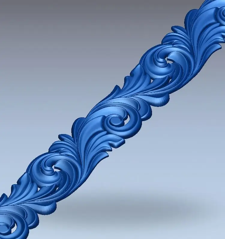 3d модель рельеф для ЧПУ в формате STL файла Meandr_4|3d model relief|3d relief modelfor cnc |