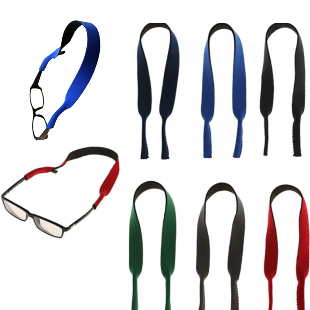 2Pcs Glasses Lanyard Neck Cord Fashion Sunglasses Rope Chain Eyeglasses Strap Sports Neoprene Swimming Gym Accessories | Аксессуары для