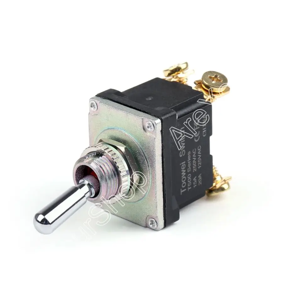 Areyourshop водонепроницаемый Тумблер DPST ВКЛ./ВЫКЛ. На кулиске 4-контактный