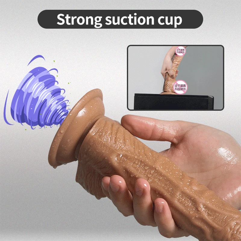 DMM Отопление реалистичный большой фаллоимитатор на присоске вибратор утешение