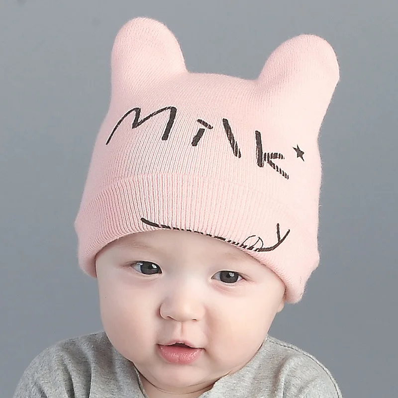 Весна Шляпа Ребенок Осенью Крышки Красочные Хлопок Caps Beanies Для девочка Мальчик
