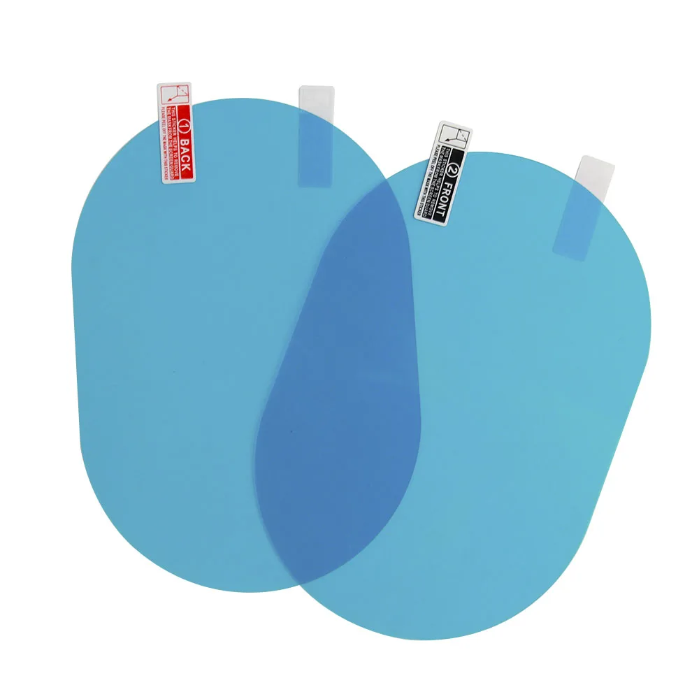 2 шт. противотуманная Автомобильная зеркальная прозрачная пленка для окна