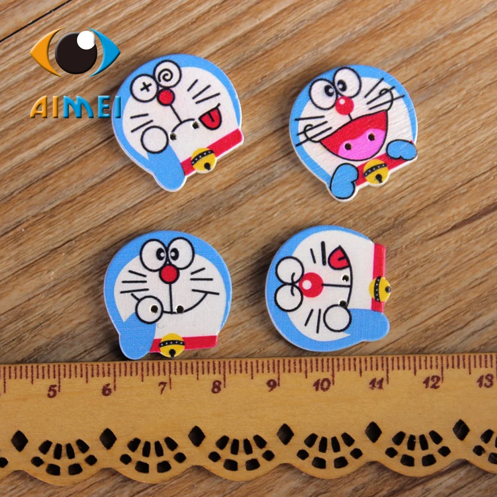 Оптовая продажа/Розничная продажа 100 шт./лот Дораэмон картина деревянные
