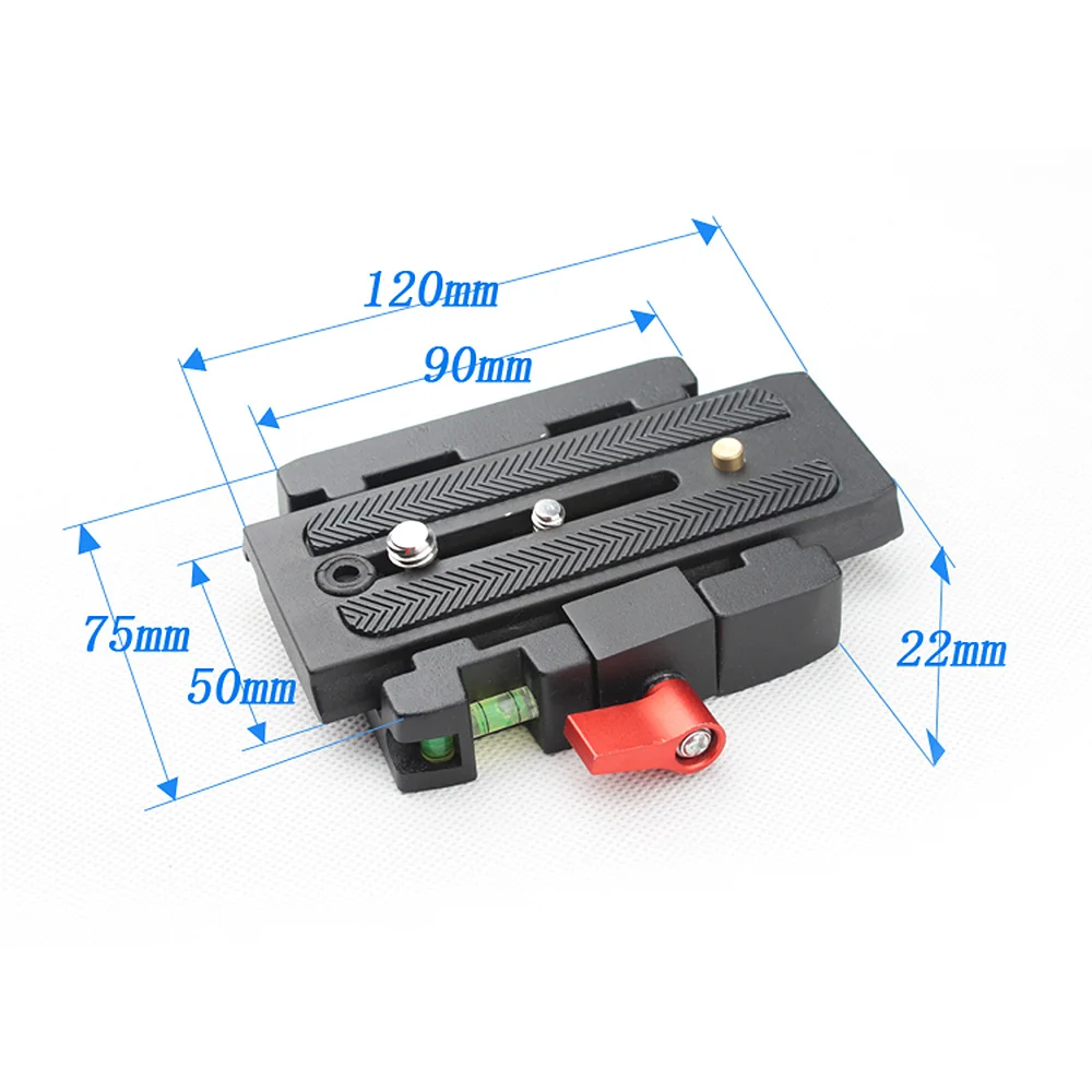 Quick Release Assembly Aluminium alloy Clamp Adapter+Quick Plate P200 for Manfrotto 501 500AH 701HDV 503HDV Q5 | Электроника