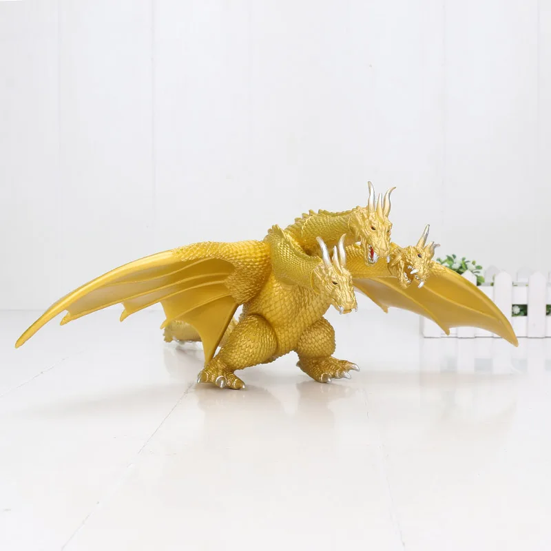 22cm 22 см Золотой Король Родан Мотра фигурка Подвижная кукла модель ребенок вид аниме фильм король кайджу Динозавр Детская игрушка - Цвет: 22cm