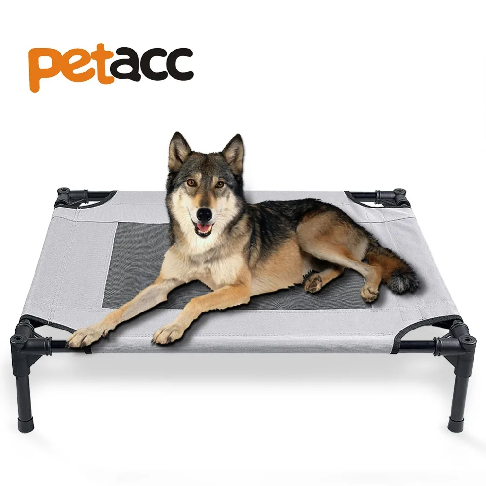 Petacc кровать для домашних животных повышенные кровати сетчатый коврик собачий