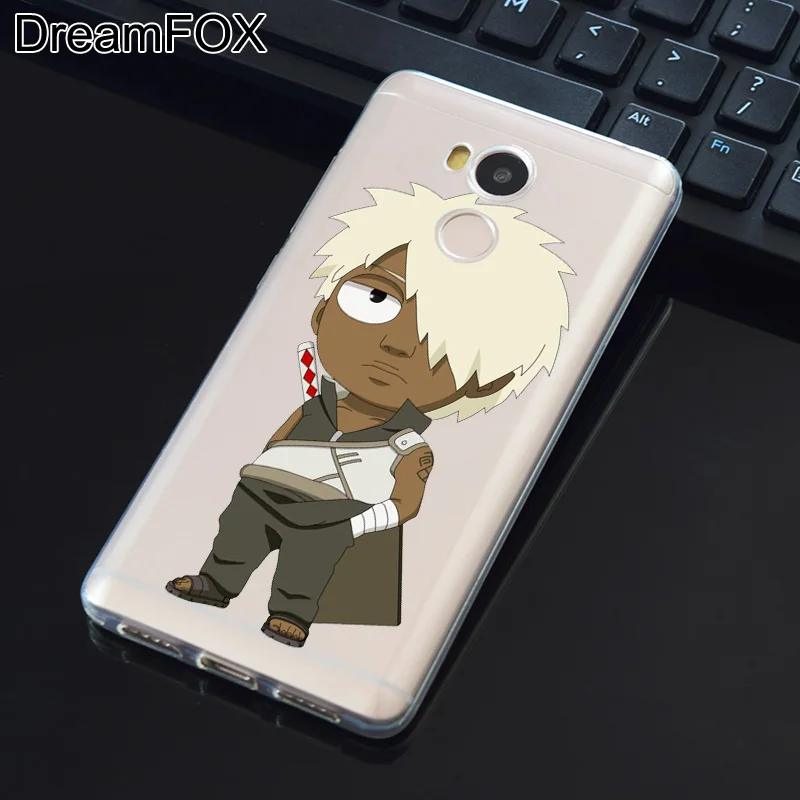 DREAMFOX L036 Модный Аниме Наруто Мягкий ТПУ силиконовый чехол для Xiaomi Redmi Note 3 4 5 Plus 3S 4A 4X
