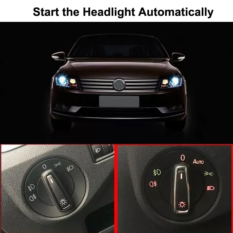 Автоматический контроллер автомобильных фар для Volkswagen VW серии автоматически запускает фары