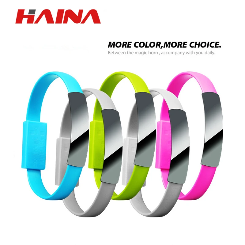 Bracelet Mobile Phone Cables Micro USB Data Cable Charging 22CM for Android For 5 5S 6 6s 7 Plus | Мобильные телефоны и