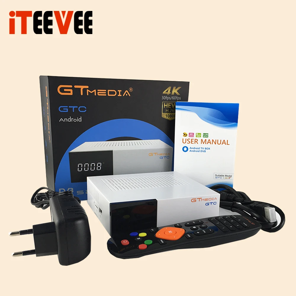 Спутниковый ресивер SAT Freesat GTC 2 шт. DVB-S2 DVB-C DVB-T2 ISDB-T Гб RAM 16 ROM | Электроника
