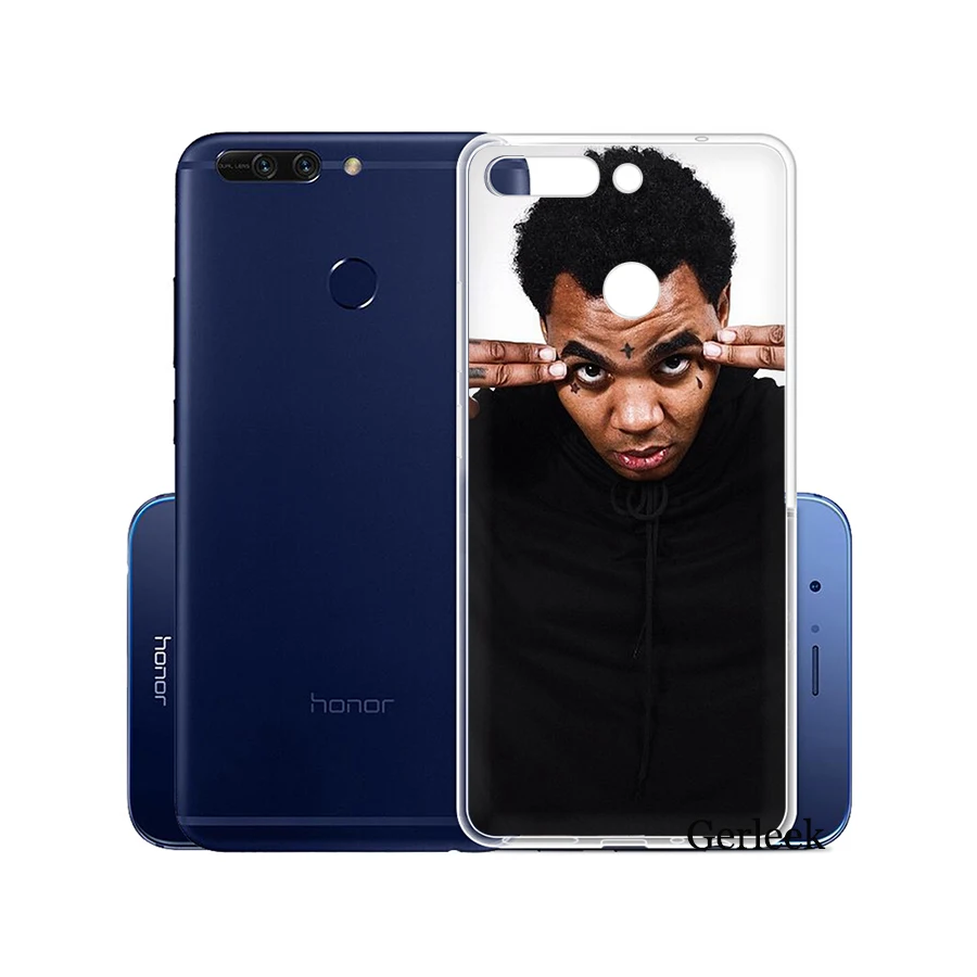 Phone Case Cover Kevin Gates For Huawei Honor 6A 7A 7C 7X 8X 8 9 10 Lite Play Soft TPU Cases | Мобильные телефоны и