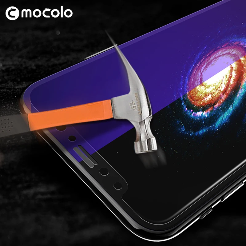 Защитное стекло Mocolo для iPhone X с полным покрытием защитой от синего света