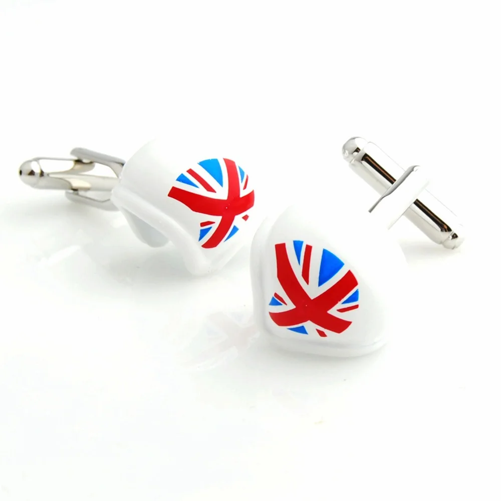 YH-1835 Novelty Yellow Hard Hat and Umbrella Helmet Diploma Cufflink- Factory Direct Selling | Tie Clips &amp Cufflinks