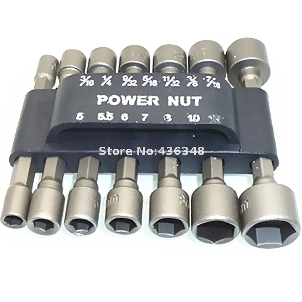 14 шт. гаечный ключ с шестигранным хвостовиком 1/4&quot | Инструменты