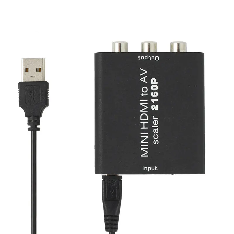 PROZOR HDMI совместим с декодером CVBS 2160P 4K x 2K usb кабелем для NTSC совместимых 1 4b в AV L/R