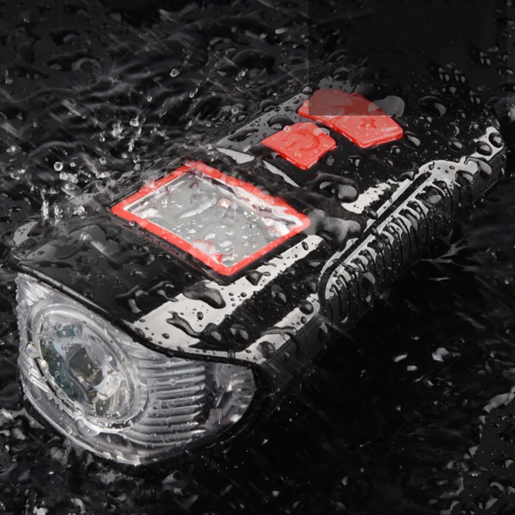 Велосипедный фонарь USB Перезаряжаемый для велосипеда безопасность ночь