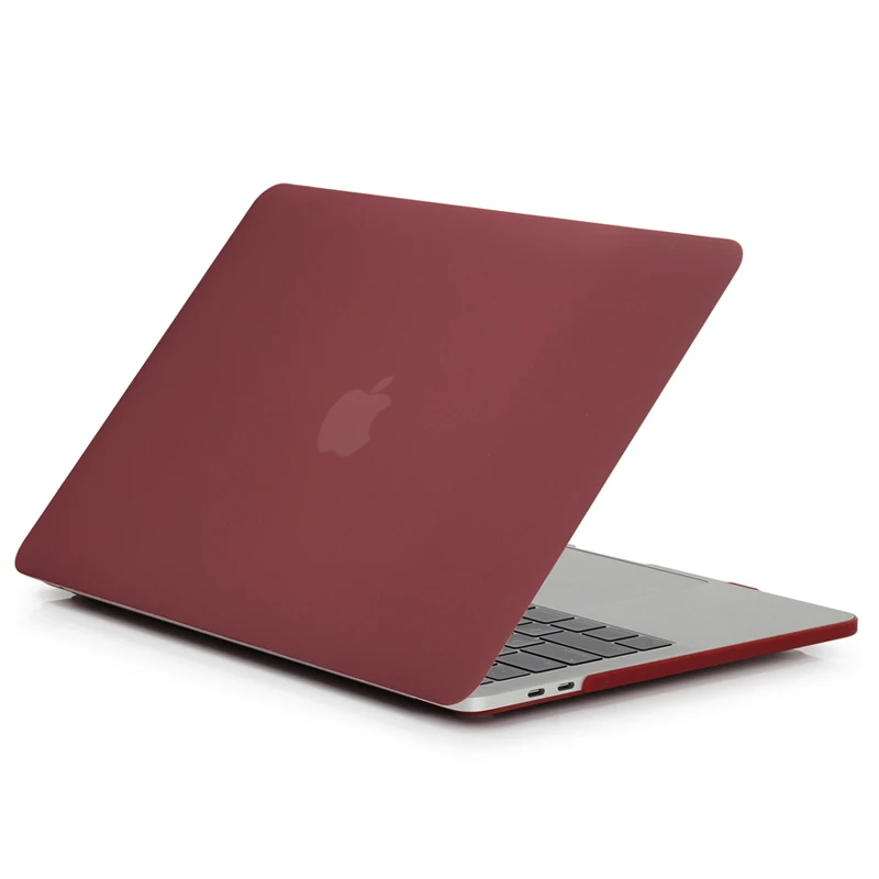 Модный чехол для ноутбука Macbook air Retina 11 12 13 15 New Pro A1706 A1989 A1990 Матовый Жесткий