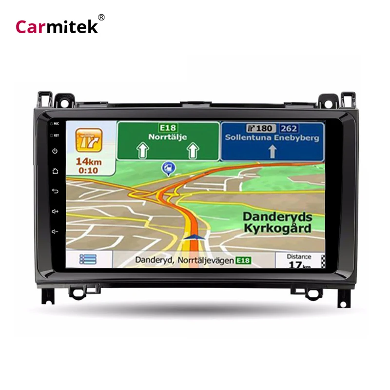Автомагнитола 9 &quotна android 8 0 мультимедийный проигрыватель с dvd и gps для Mercedes Benz