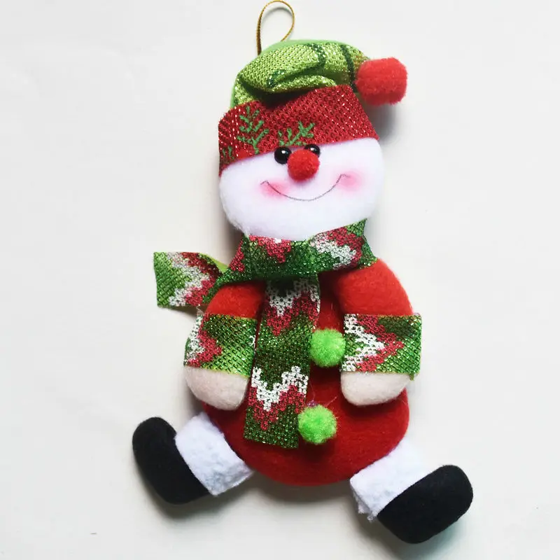 Рождественские украшения для дома Подвески navidad Рождественские елочные украшения Висячие куклы Ремесло Декор Поставщик детский подарок sd206 - Color: 35