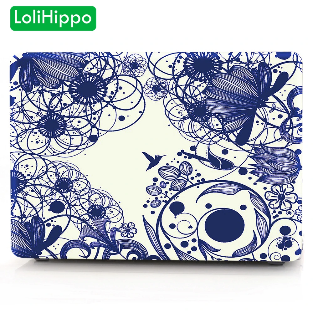 LoliHippo серия природы защитный жесткий чехол для ноутбука Macbook Air Pro 11 13 15 дюймов