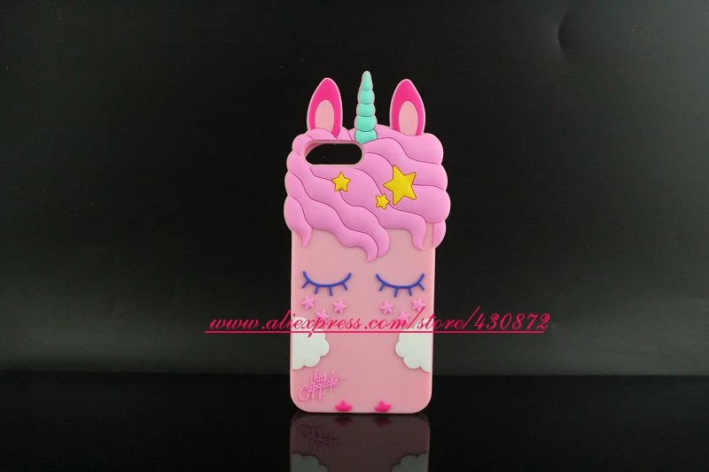 Для iphone 5 5s/SE/6 6s/6Plus 6s Plus/7 8 Plus/X XR XS MAX 3D Силиконовый мягкий чехол-накладка для телефона с изображением кота единорога кекса