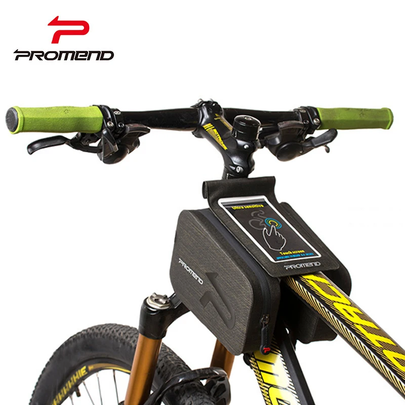 Promend крепящаяся на переднюю раму Топ труба Водонепроницаемый сенсорный Экран