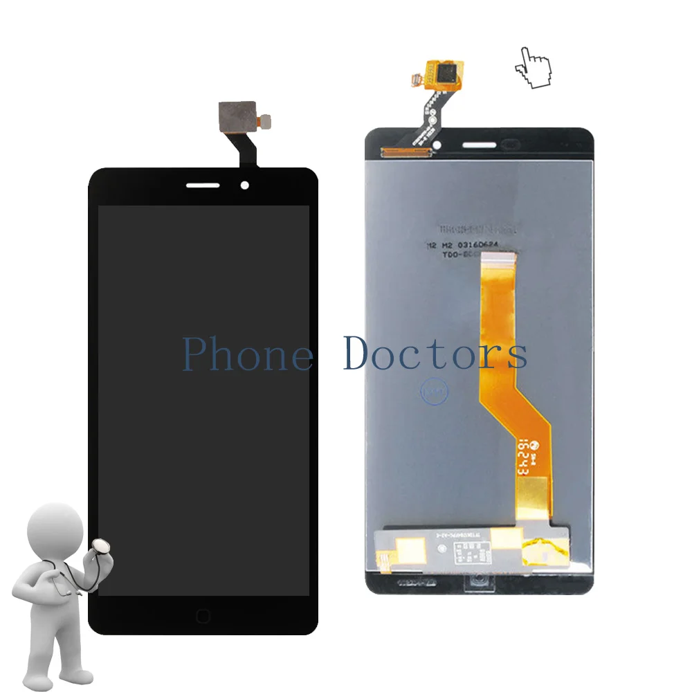 5 ''сенсорный экран дигитайзер стекло + ЖК-дисплей в сборе для Elephone P9000 LTE / Lite 100%