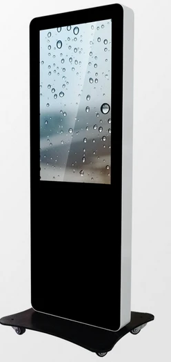 Высокая яркость ЖК цифровая вывеска 55 дюймовый сенсорный экран киоск наружная