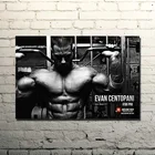 Шелковый постер 13x20, 24x36 дюймов, для фитнеса, Мотивационная, для бодибилдинга, с цитатами, картина на спортивную тематику