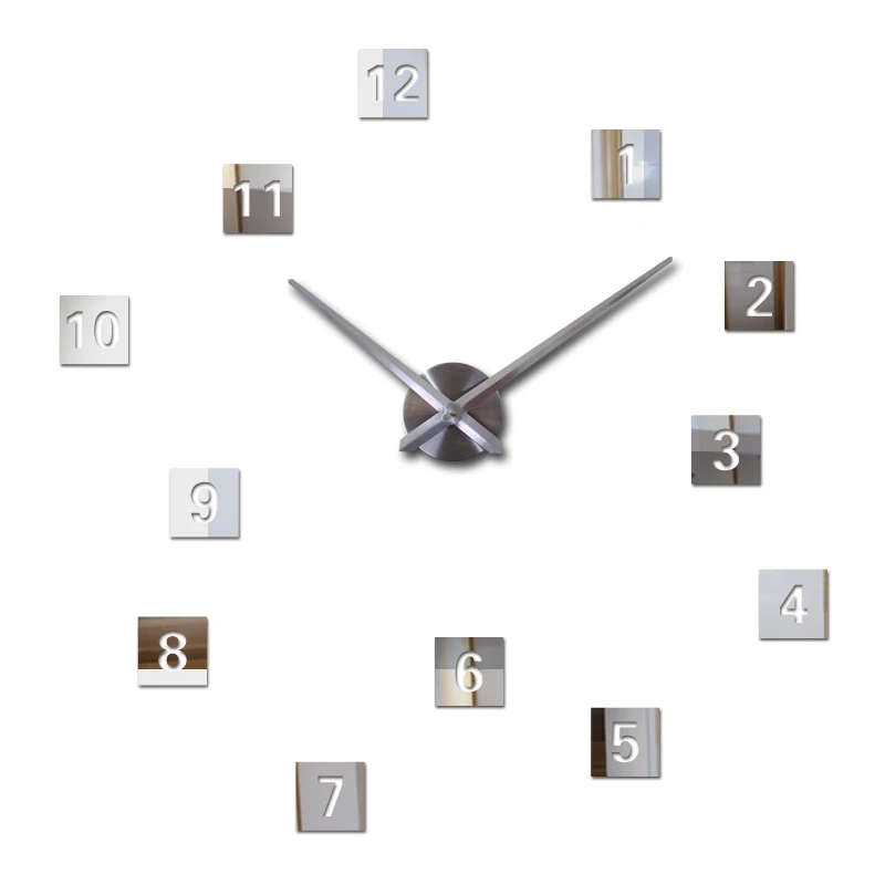 2017 new wall clock diy clocks reloj de pared quartz watch europe living room large decorative horloge murale watches stickers | Дом и сад