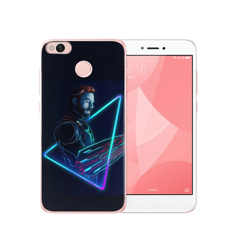 Для Xiaomi Mi Redmi 3S Pro 4X 4A 5A 5 Plus Note 3 4 6 6A A1 5X A2 6X Lite 8 Pocophone F1 чехол Cool Iron Man Marvel Hero |