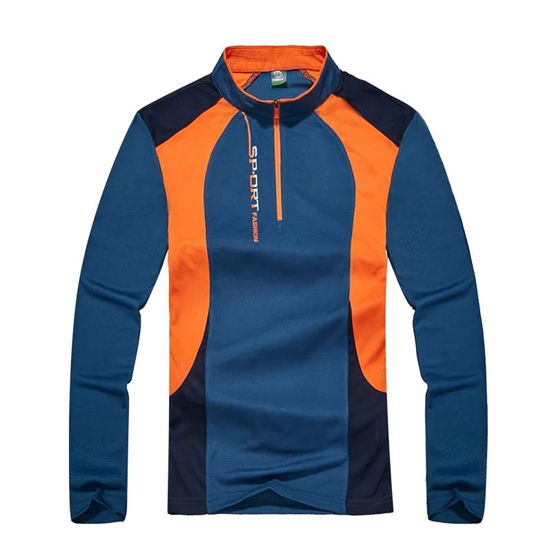 Men denim blue Весенне-осенние новые куртки Уличная быстросохнущая одежда с длинными рукавами WindprooWarm Влагоотводящая Легкая удобная защита - Цвет: Men denim blue