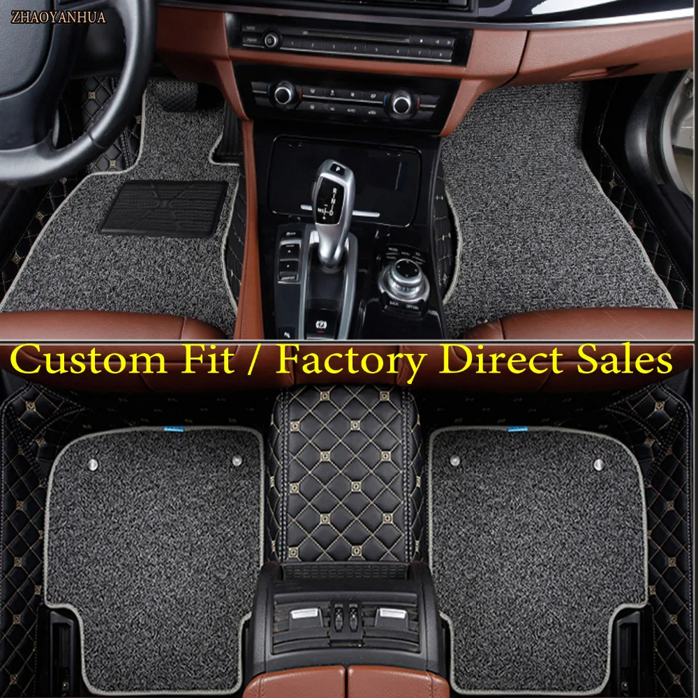 Zhaoyanhua автомобильные коврики для Hyundai ix25 ix35 Elantra Santafe Соната Solaris Tucson Верна Veloster 5D