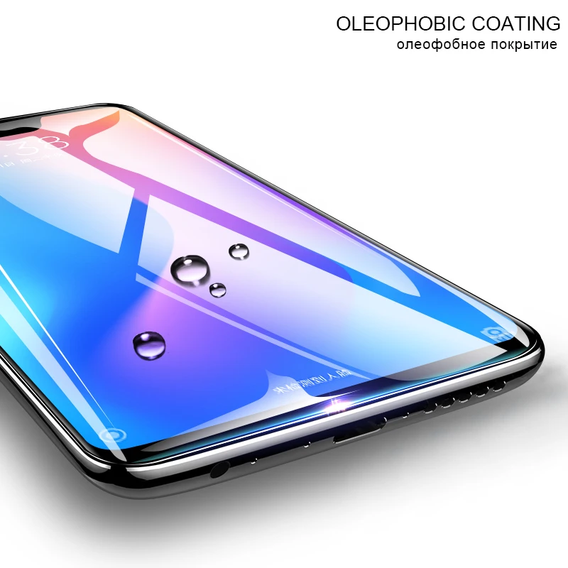 Изогнутое стекло CHYI для Huawei Honor V30 V20 10 lite защита экрана с полным клеем олеофобное