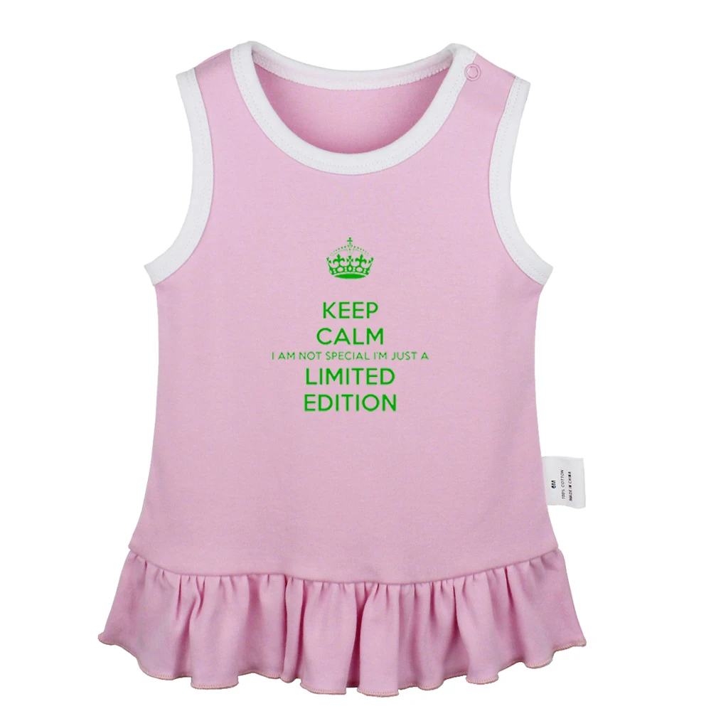 Забавные платья для новорожденных девочек с надписью I'm NO WEIRD limited edition I am a teacher