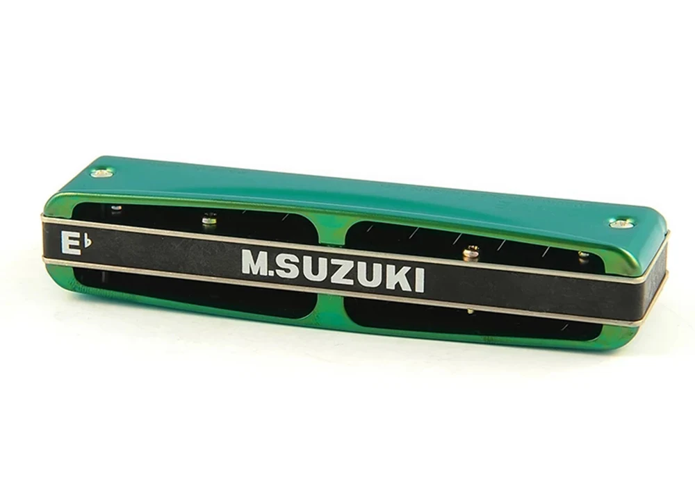 Suzuki оливковый C-20 диатоническая губная гармоника 10 отверстий блюз Арфа Ключ C оливковый зеленый Профессиональное качество Япония Музыкальные инструменты C20