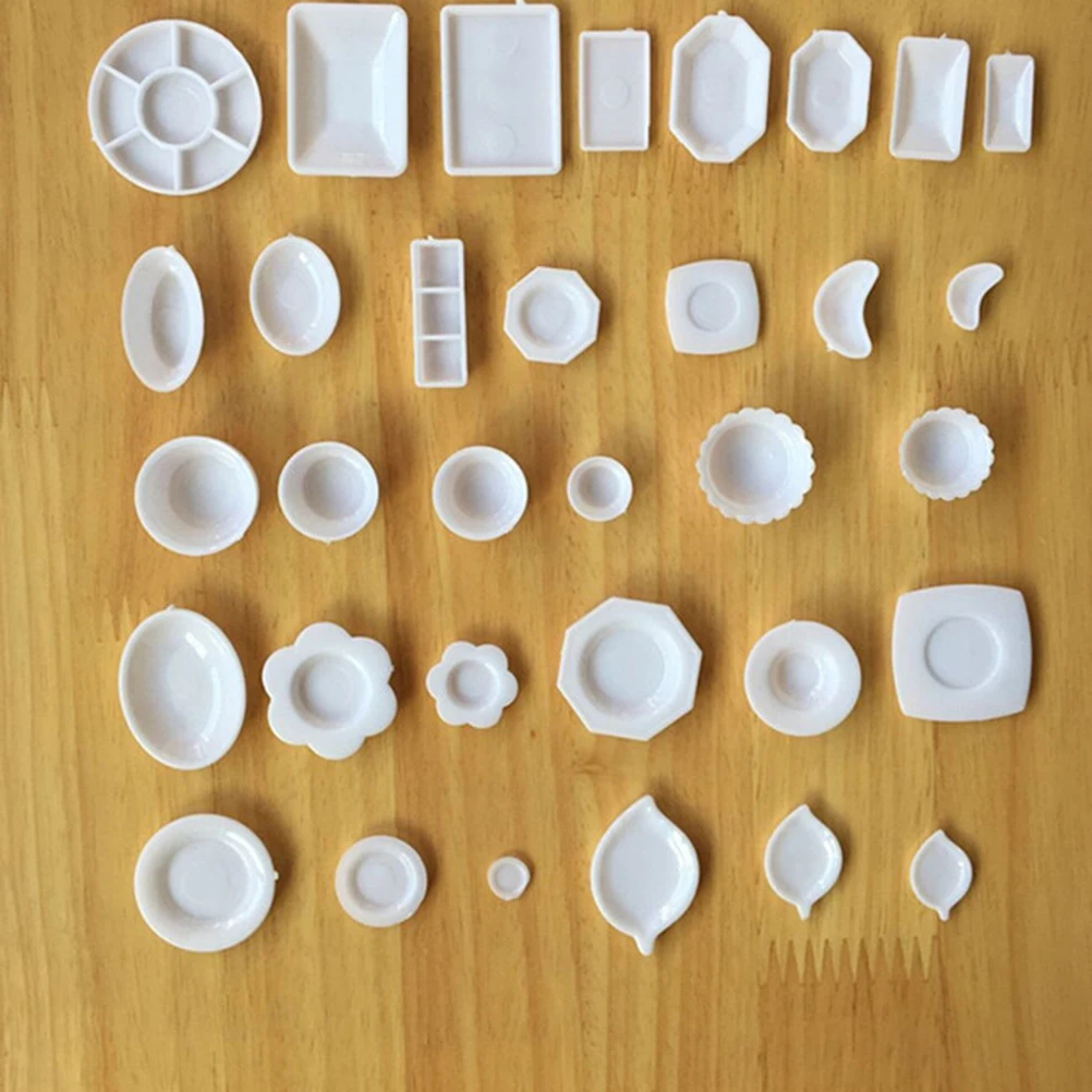 

Wholesale 33PCS/Set Doll Accessories Kitchen Mini Tableware Miniatures Cup Plate Dish Decor Toys for Kids Girls