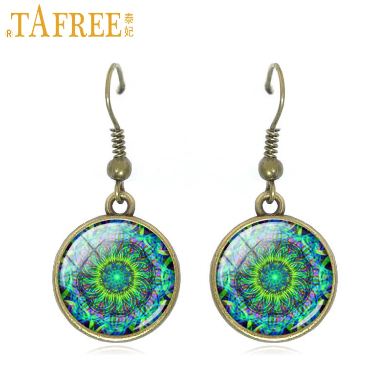 TAFREE состоящее из изысканных цветочки с каплевидной жемчужиной геометрический