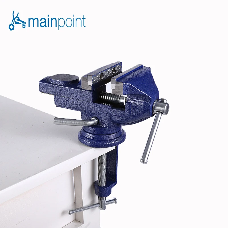 Mainpoint домашняя скамья вице челюсти Сталь 360 градусов Регулируемый Портативный