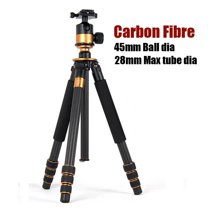 Новый оригинальный QZSD Q1000C Профессиональный штатив из углеродного волокна для