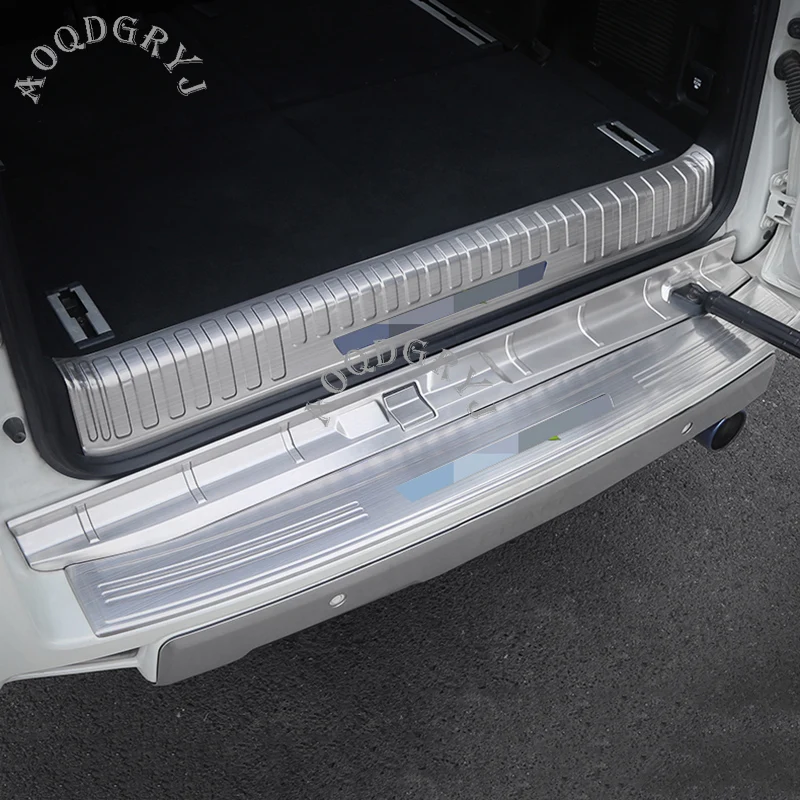 1 шт. из нержавеющей стали заднего бампера протектор Подоконник для Toyota Land Cruiser Prado FJ150 2010- стайлинга автомобилей