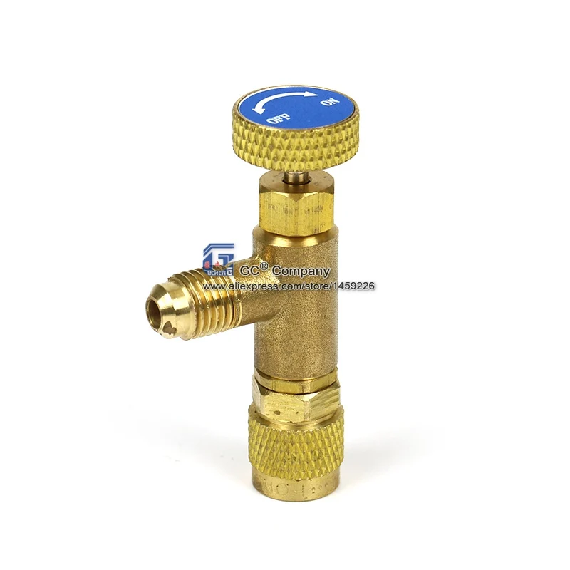 

Предохранительный клапан для кондиционера воздуха 1/4 дюйма R404A R22 R407C, адаптер для безопасной жидкости для холодильника