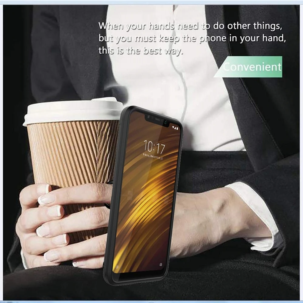 Чехол для OnePlus 7 Pro противоударный чехол с подставкой магнитный держатель кольца