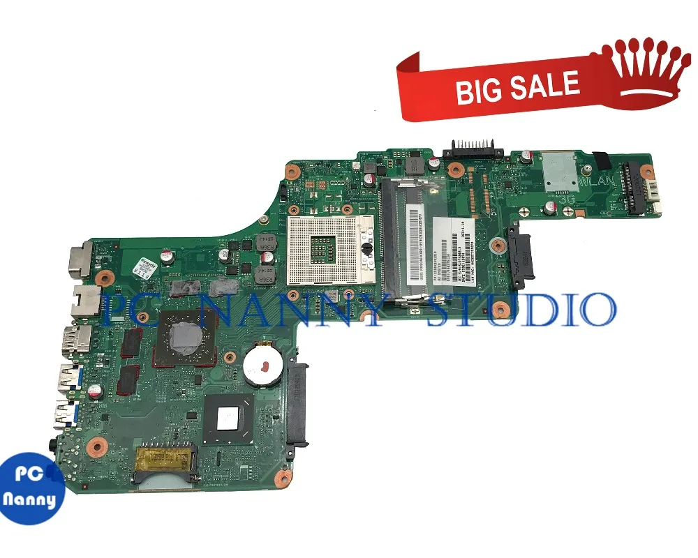 

Материнская плата PCNANNY V000275120 для ноутбука Toshiba Satellite L855, системная плата 6050A2491301 DDR3 для ПК, ноутбука, протестирована