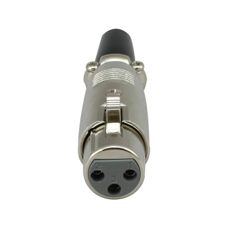 P675 карта Женский три основных XLR male сельскохозяйственных головы разъем микрофона