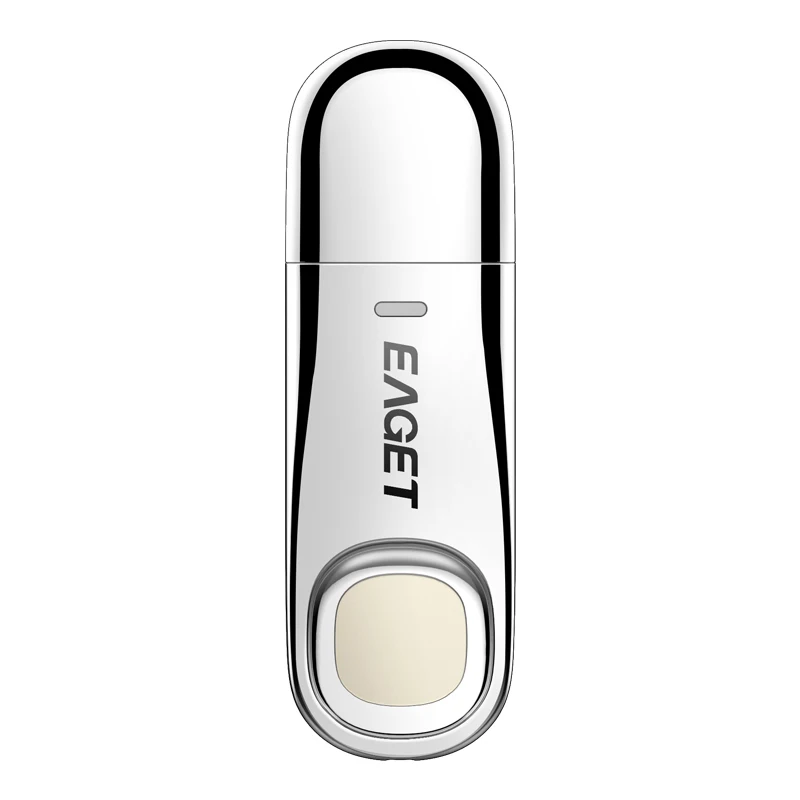 Silver Eaget Fu60 Usb 3,0 флеш-накопители высокоскоростное Распознавание отпечатков пальцев зашифрованные высокотехнологичные флеш-накопители безопасности памяти - Цвет: Silver
