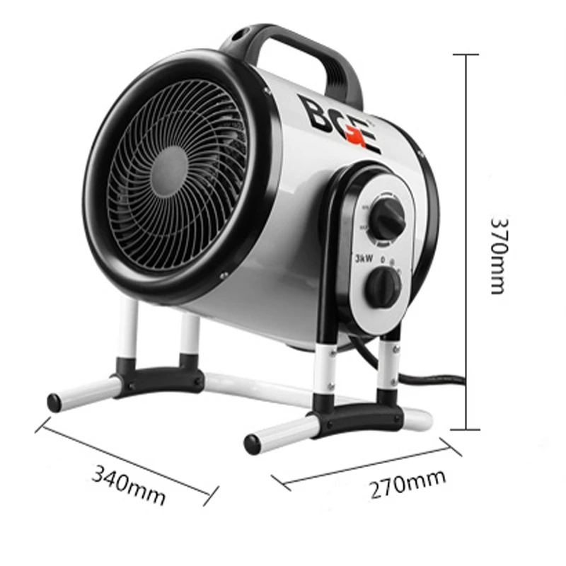 3000W Electric Heater High Power Air Blower for Bathroom Dryer Hot Fans BGP-1403-03 | Бытовая техника