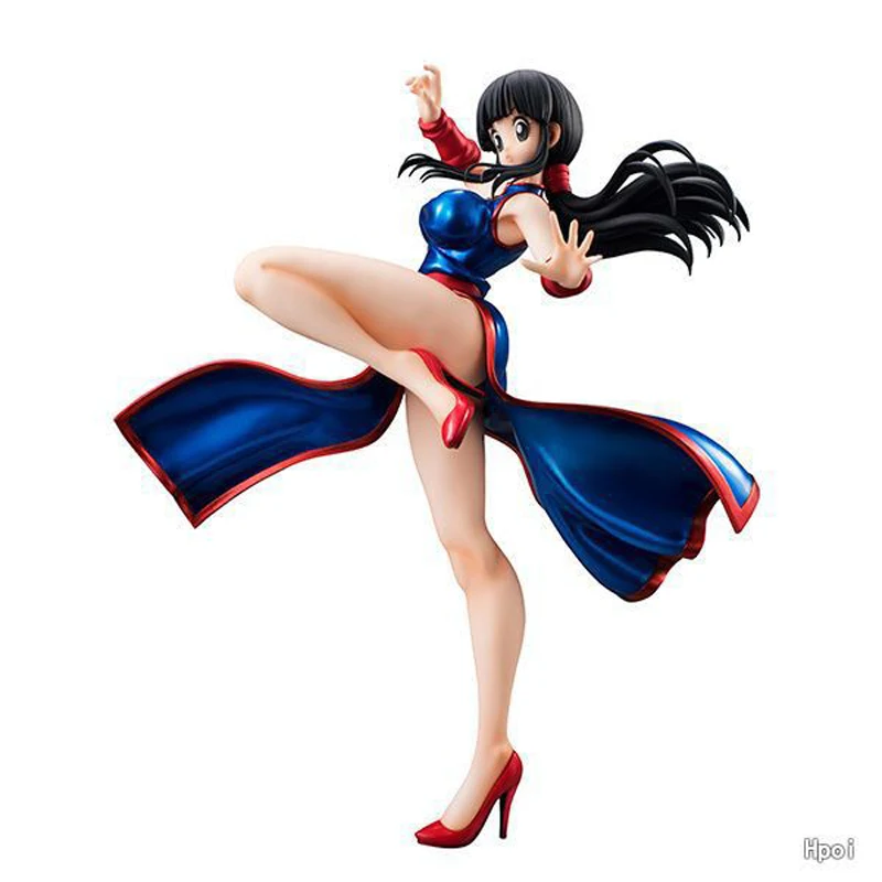 20 см Dragon Ball Z Chichi фигурки с китайским Cheongsam Сексуальная девушка модель игрушки