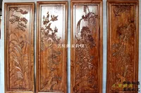 Dongyang Ming and Qing Dynasty Classical Chinese antique wood doors and Windows partition wall hanging screen porch camphorwood