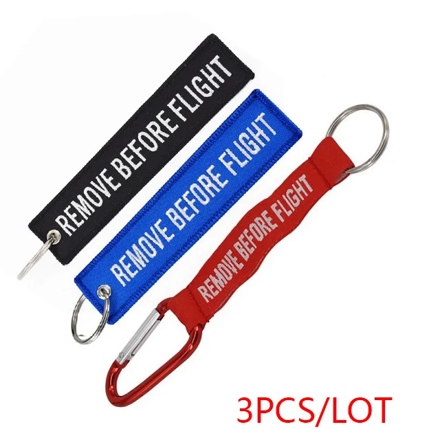 3pcs 3 шт./лот remove Before Flight цепочка для ключей тканые письмо брелок красные брелки в виде Авиации Теги OEM брелок цепи ярлык безопасности ювелирных изделий - Цвет: 3pcs